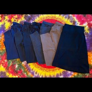 J.Jill ankle leggings & A-line Ponte skirt-SMALL